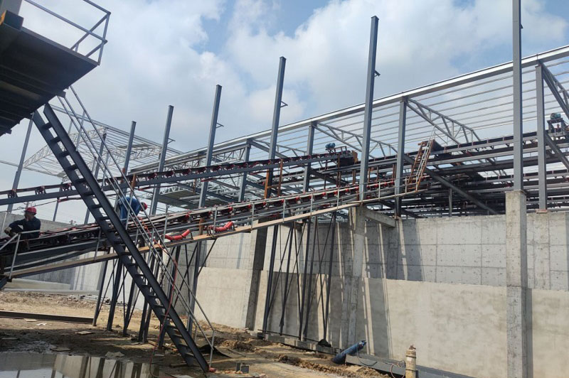 多臺(tái)高精度電子皮帶秤在新型建材行業(yè)調(diào)試完成，適應(yīng)能力更強(qiáng)！